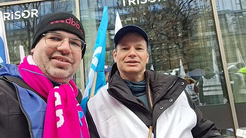 Teilnehmerinnen und Teilnehmer der Demonstration