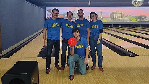 Impressionen vom Bowling Gruppenfoto