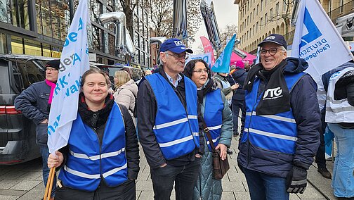 Teilnehmerinnen und Teilnehmer der Demonstration