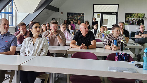 Delegierte im Saal
