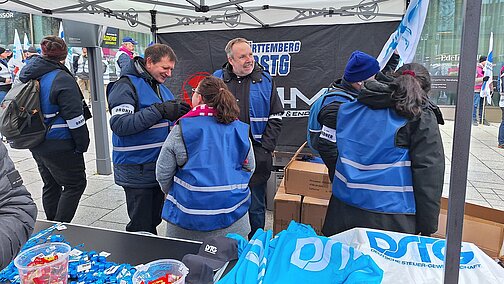 Teilnehmerinnen und Teilnehmer der Demonstration