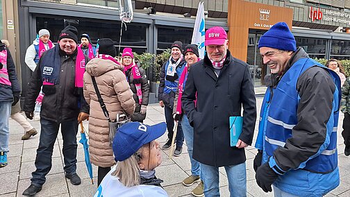 Teilnehmerinnen und Teilnehmer der Demonstration